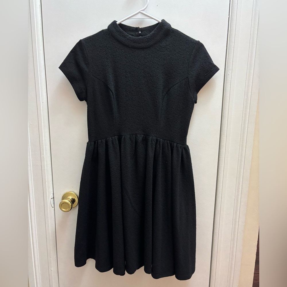 Junior’s Black Babydoll Dress